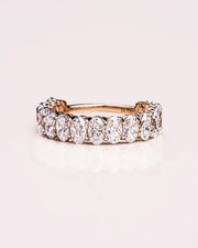 1.50 CT Oval Cut Lab Grown Wedding Band Gift For Her Mapple Gems